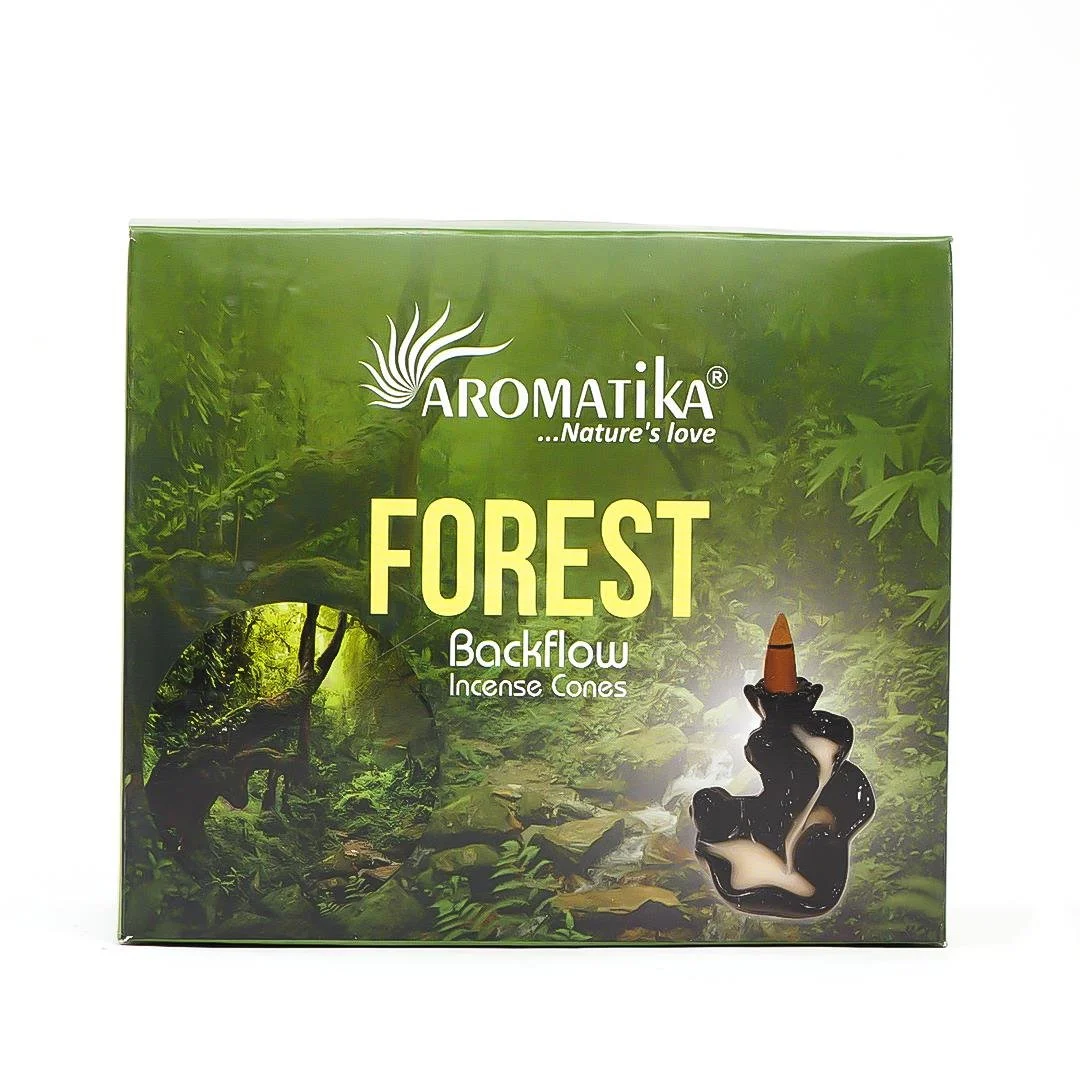 Aromatika Forest aromalı geri akışlı tütsü kutusu