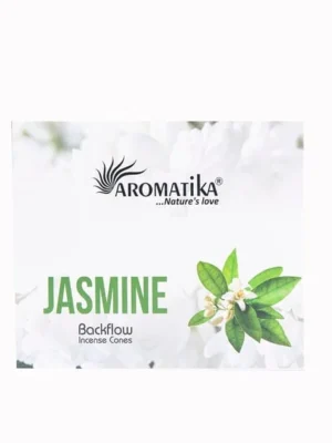 Aromatika Jasmine (Yasemin) aromalı geri akışlı tütsü kutusu